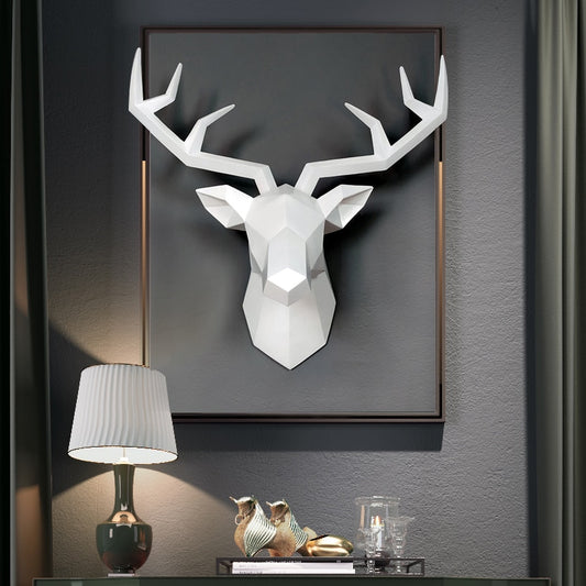 Testa antilope in resina