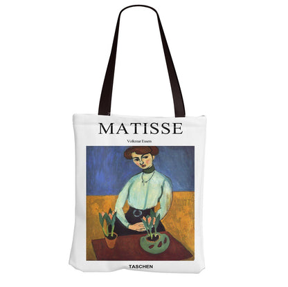 Borsa tela grande musicista multicolore
