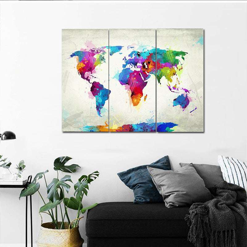 Quadro astratto acquerello