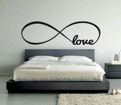 Adesivo amore infinito