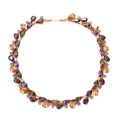 Collana Zirconi Arcobaleno