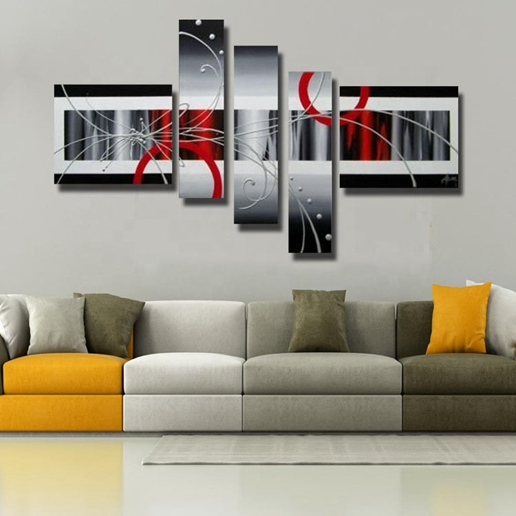 Quadro astratto dipinto
