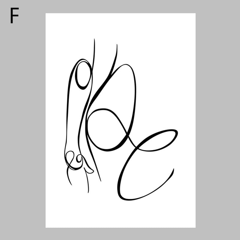 Quadro figure astratte