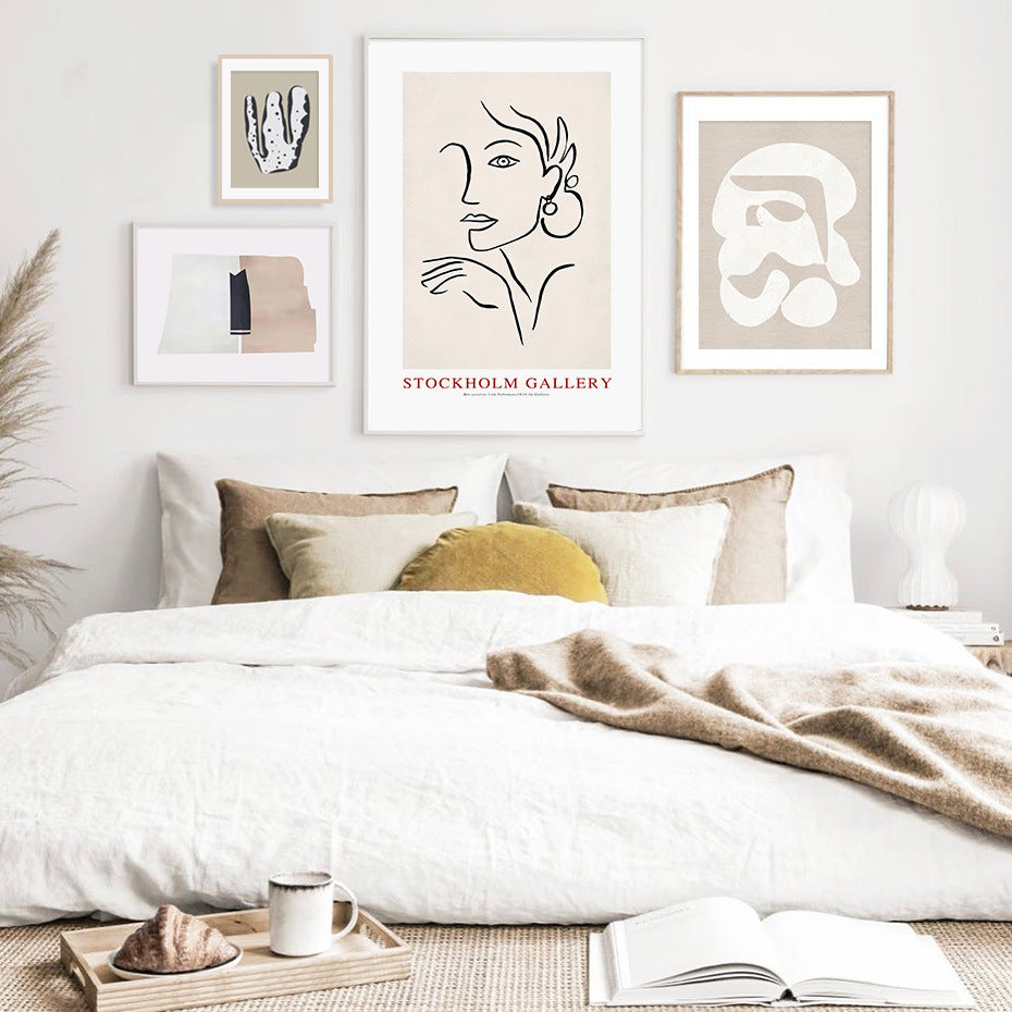Poster astratto scandinavo