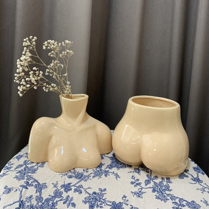 Vaso fiori in ceramica