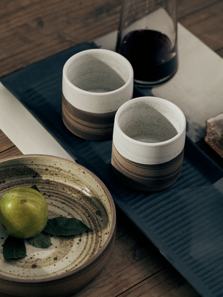 Set tazze caffè stile retrò