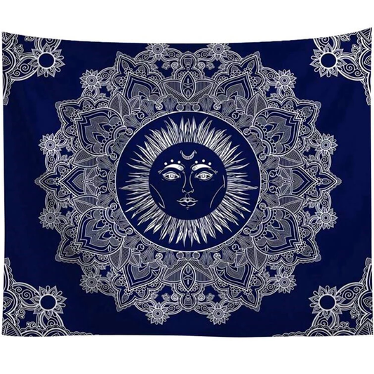 Arazzo Dio del sole blu