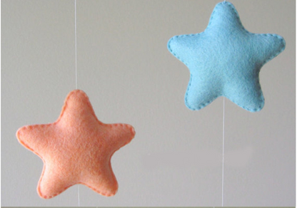 Mobile stelle e nuvole