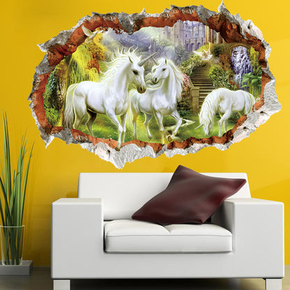 Adesivo paesaggio 3D