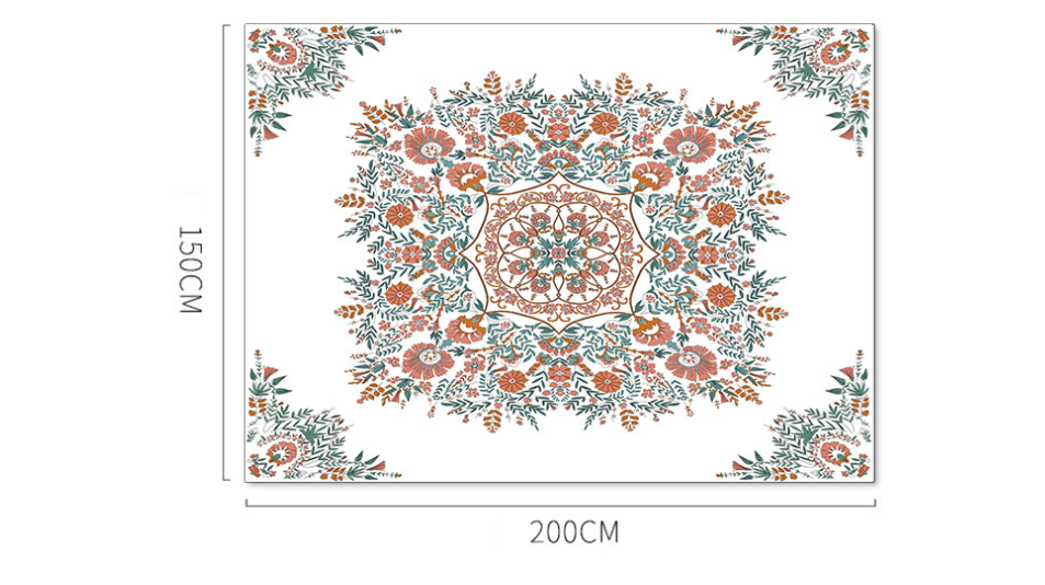 Arazzo bohemien retro