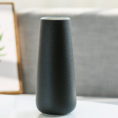 Vaso rosso forma a campana liscio
