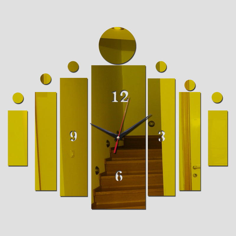 Specchio orologio adesivo