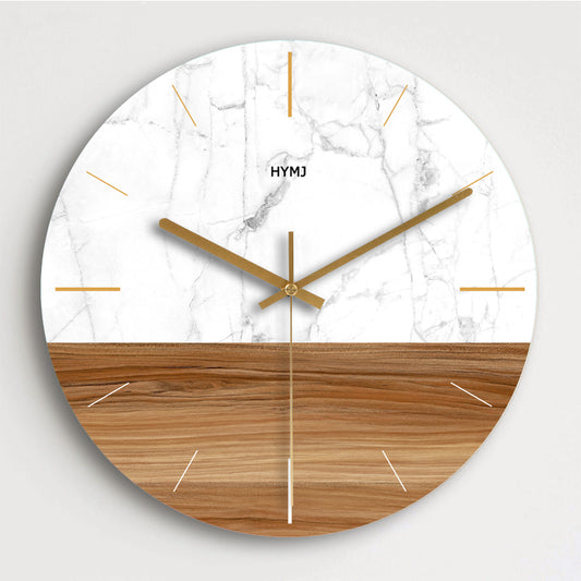 Orologio da parete Legno turchese elegante