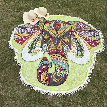 Arazzo mandala elefante