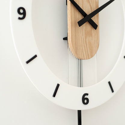 Orologio da parete Legno pendolo