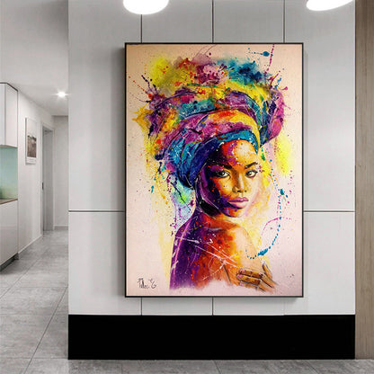 Quadro Donna Africana