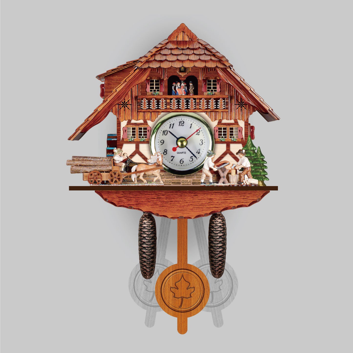 Orologio da parete Cuckoo alpino