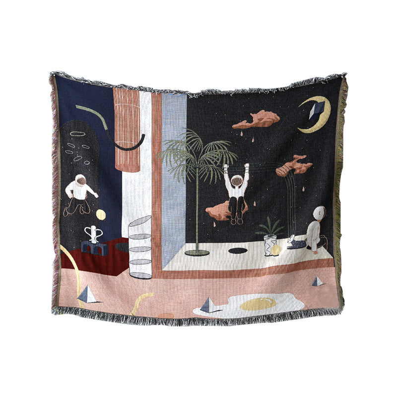 Coperta divano nordica