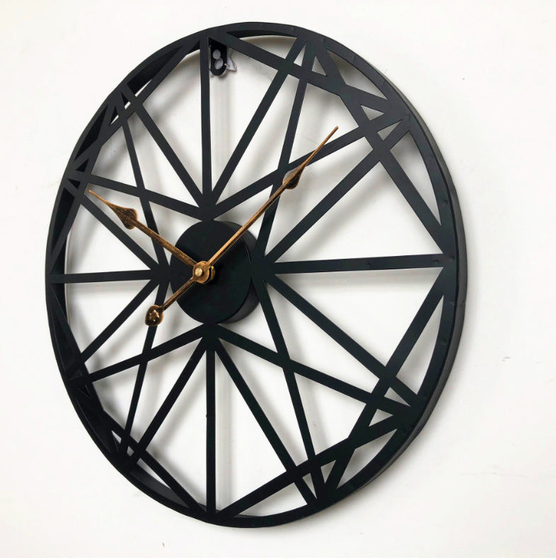 Orologio da parete Triangoli geometrici astratti
