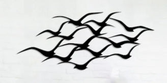 Decorazione uccello ferro