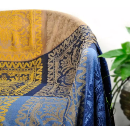 Coperta Chenille Boho