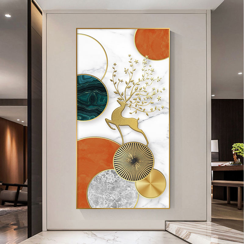 Quadro decorativo astratto