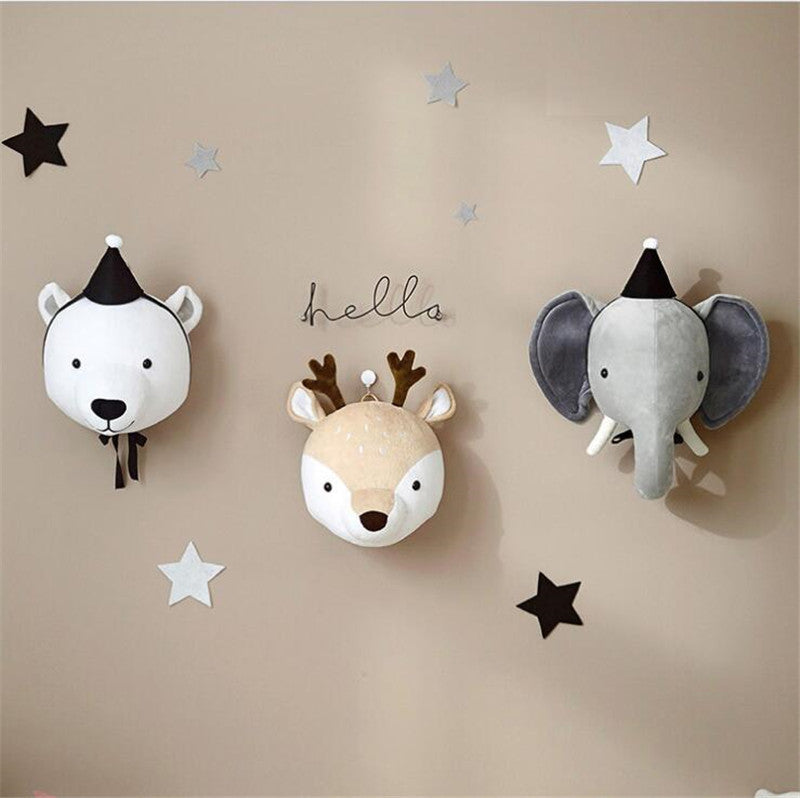 Decorazione murale animali nordica