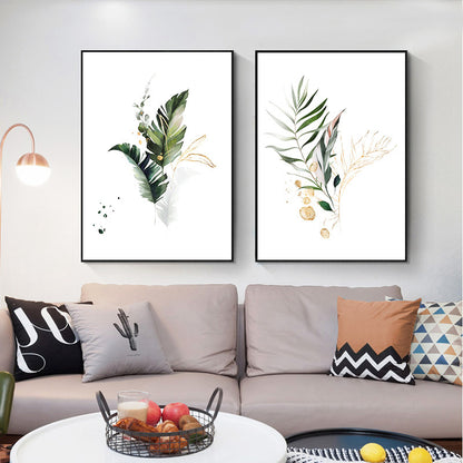 Quadro acquerello piante