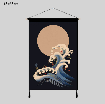 Arazzo Onda di Hokusai