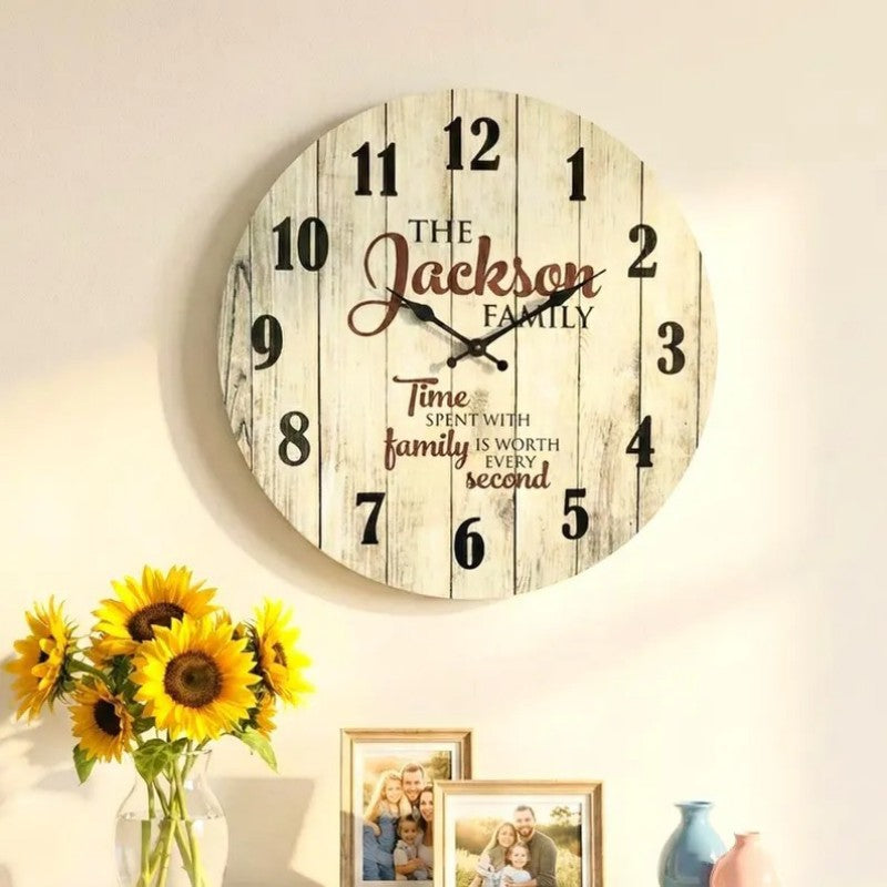 Orologio da parete Vintage rosso
