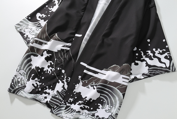 Cardigan arte giapponese