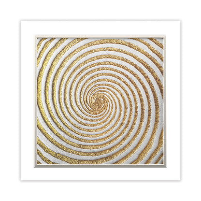 Poster Forme astratte fluidità bianco nero