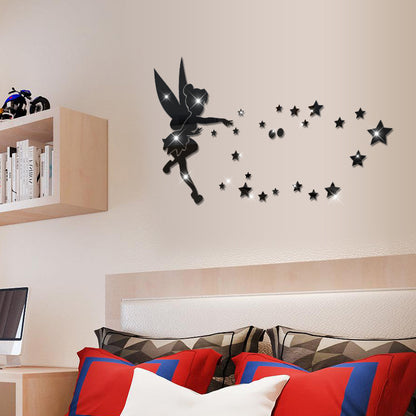 Adesivi specchio angeli 3D