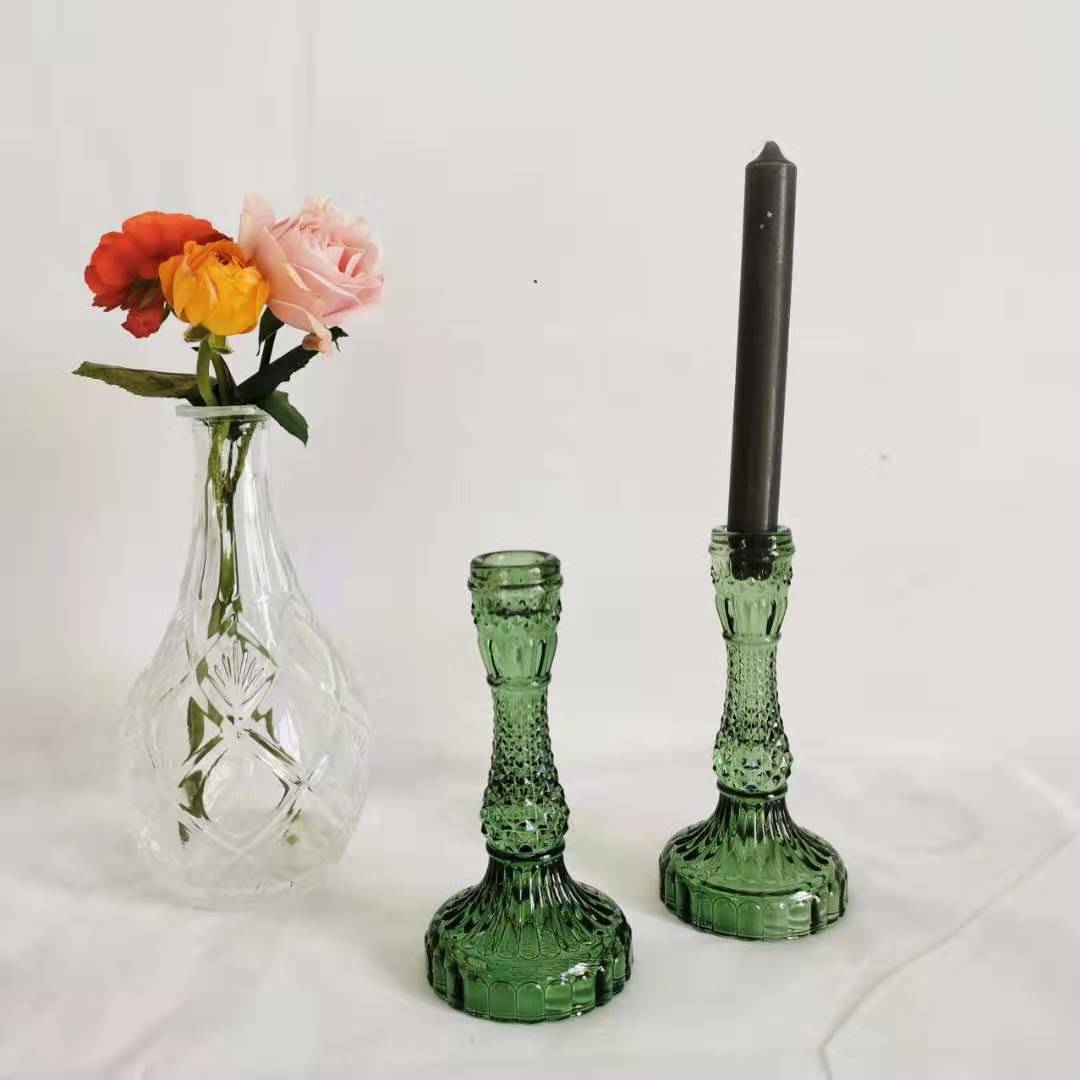 Candelabro vetro sfumato