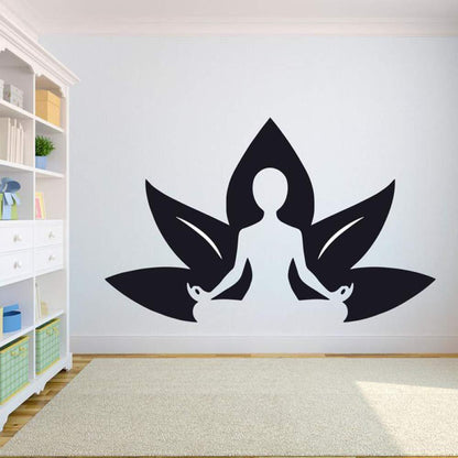 Adesivo murale Yoga