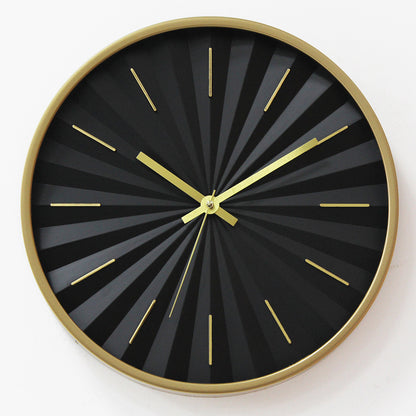 Orologio da parete Raggi art déco oro