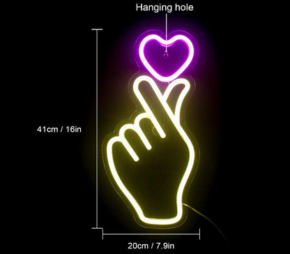 Insegna neon tema sport