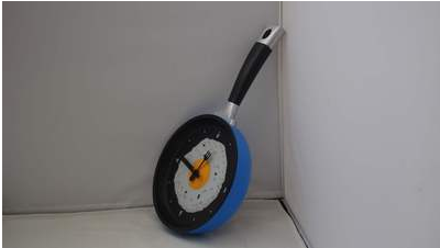 Orologio da parete Padella decorata