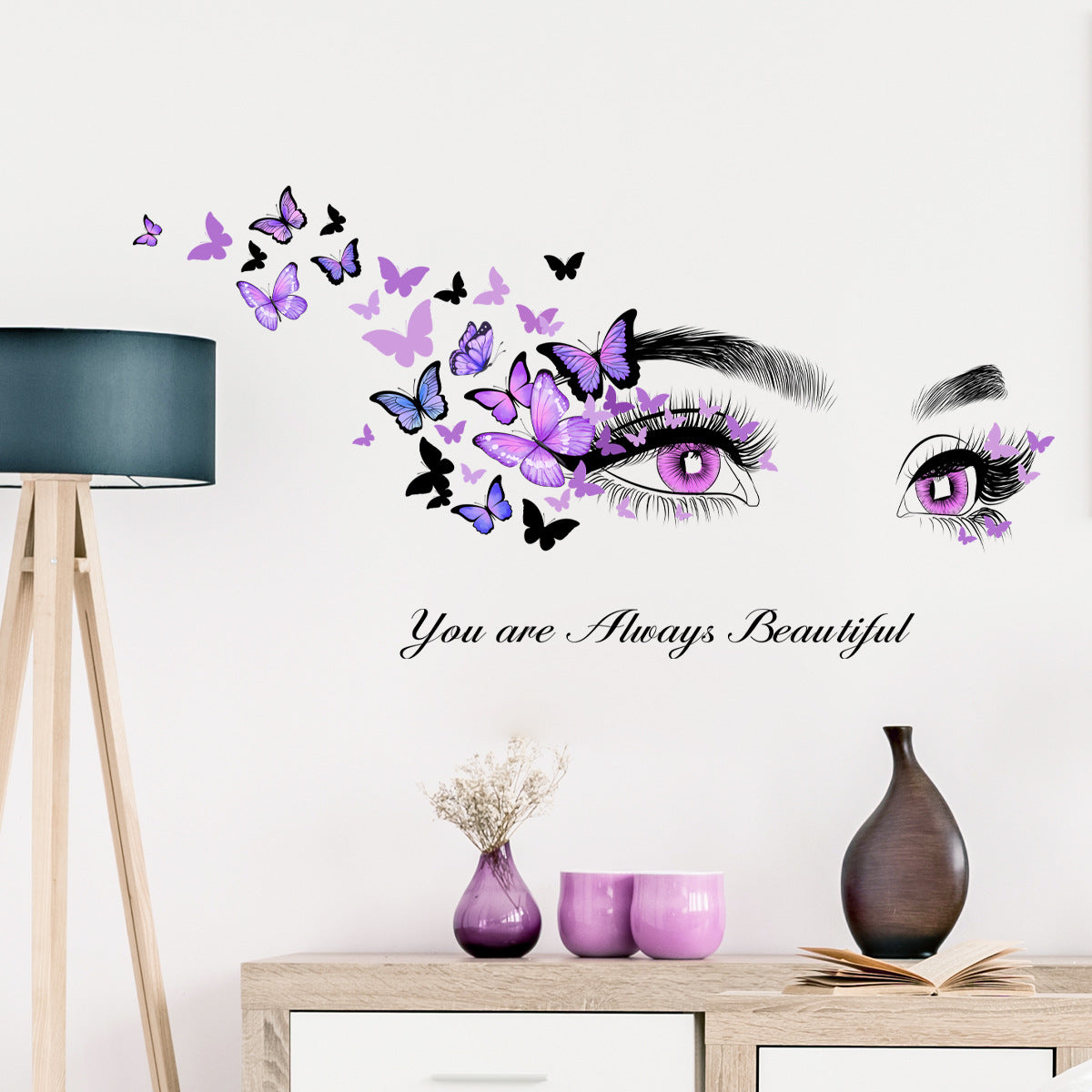 Adesivo decorativo farfalla