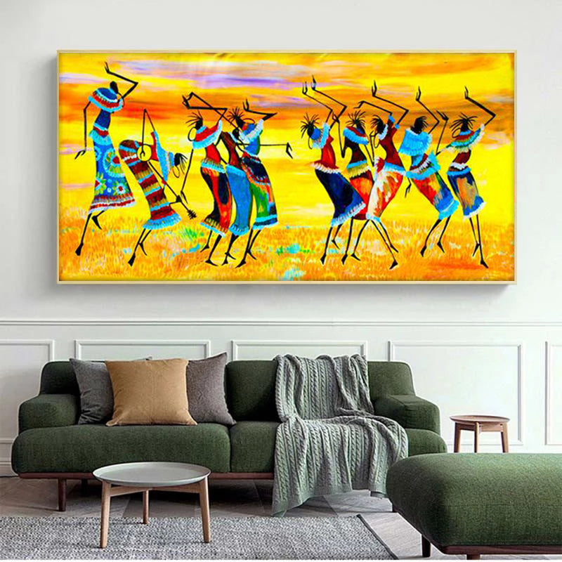 Tela danza africana