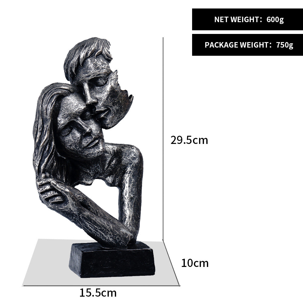 Scultura resina pensatore