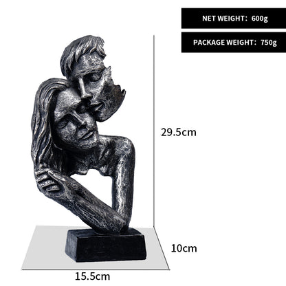 Scultura resina pensatore