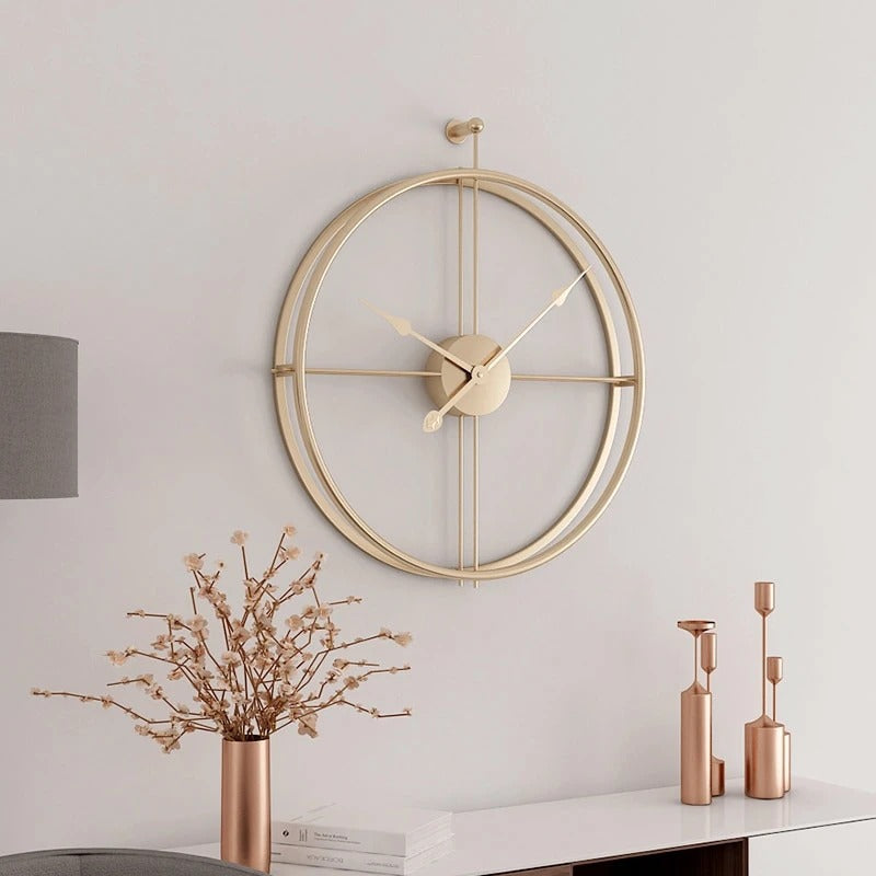 Orologio da parete Ovale oro