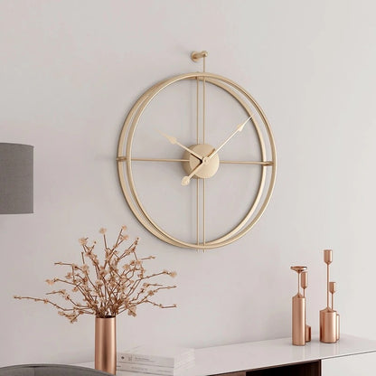 Orologio da parete Ovale oro