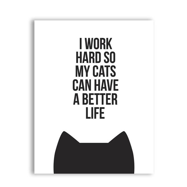 Poster gatto