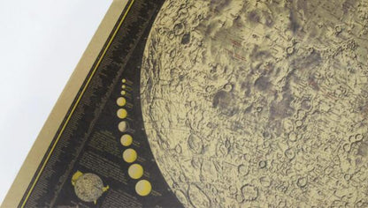 Adesivo murale luna