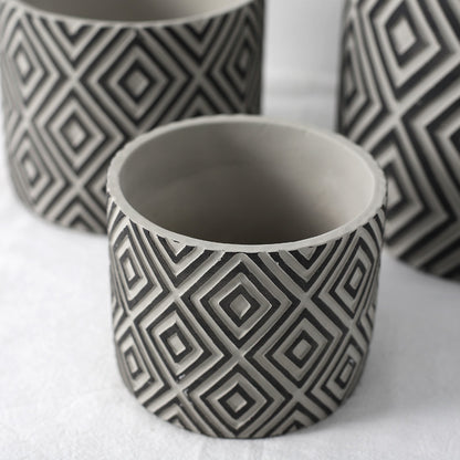 Vaso in cemento