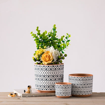 Vasi geometrici in ceramica
