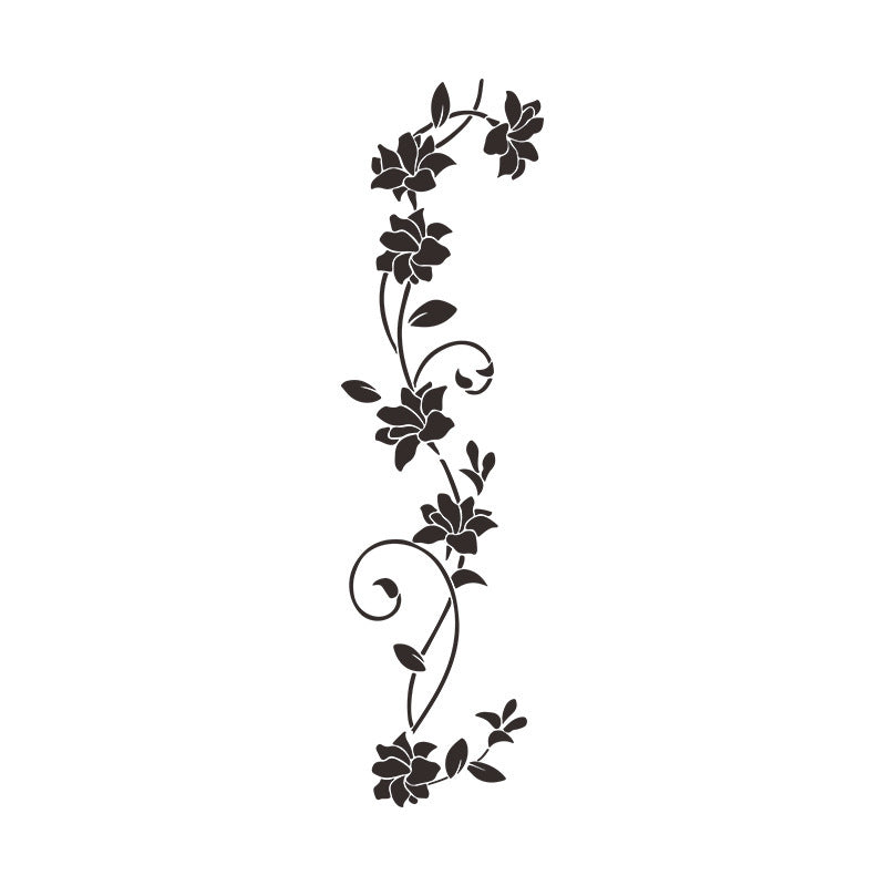 Adesivo fiori e rami