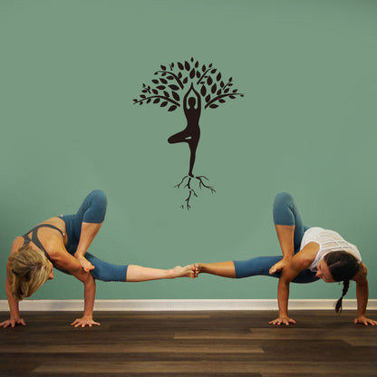 Adesivo yoga danza